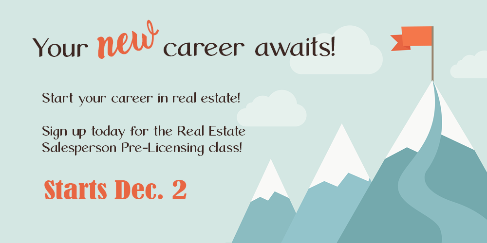 You are currently viewing Grow Your Team – Salesperson Pre-Licensing Class Starts Dec. 2