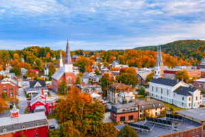 Burlington, Vermont Skyline